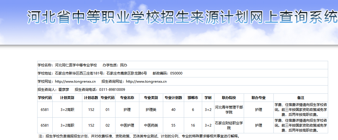 邯郸地区河北同仁3+2分数线.png